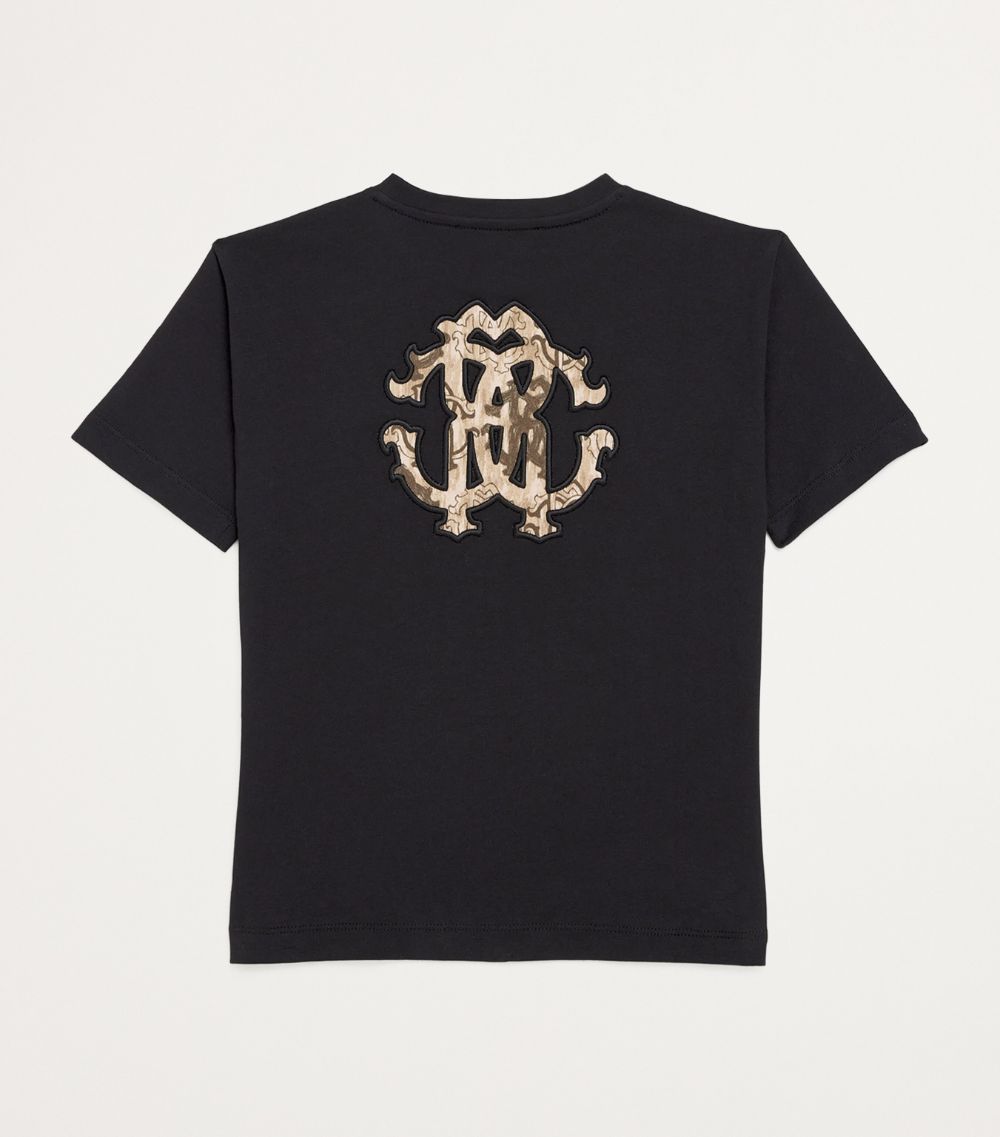  Roberto Cavalli Junior Cotton Logo T-Shirt (4-16 Years)