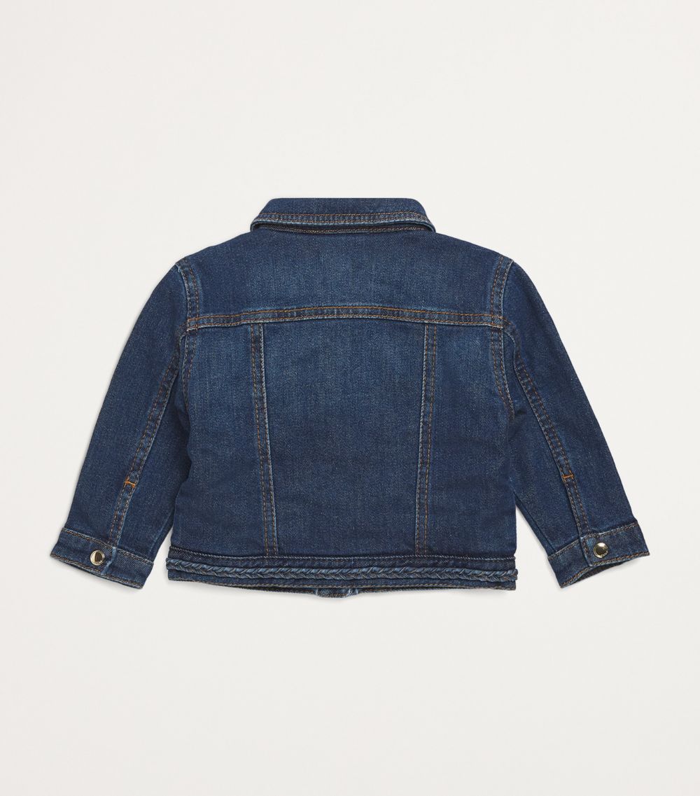 Chloé Kids Chloé Kids Logo Denim Jacket (9-18 Months)