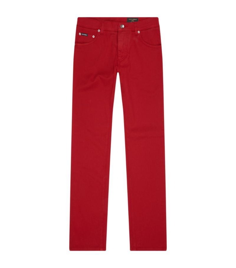 Dolce & Gabbana Dolce & Gabbana Stretch Cotton Trousers