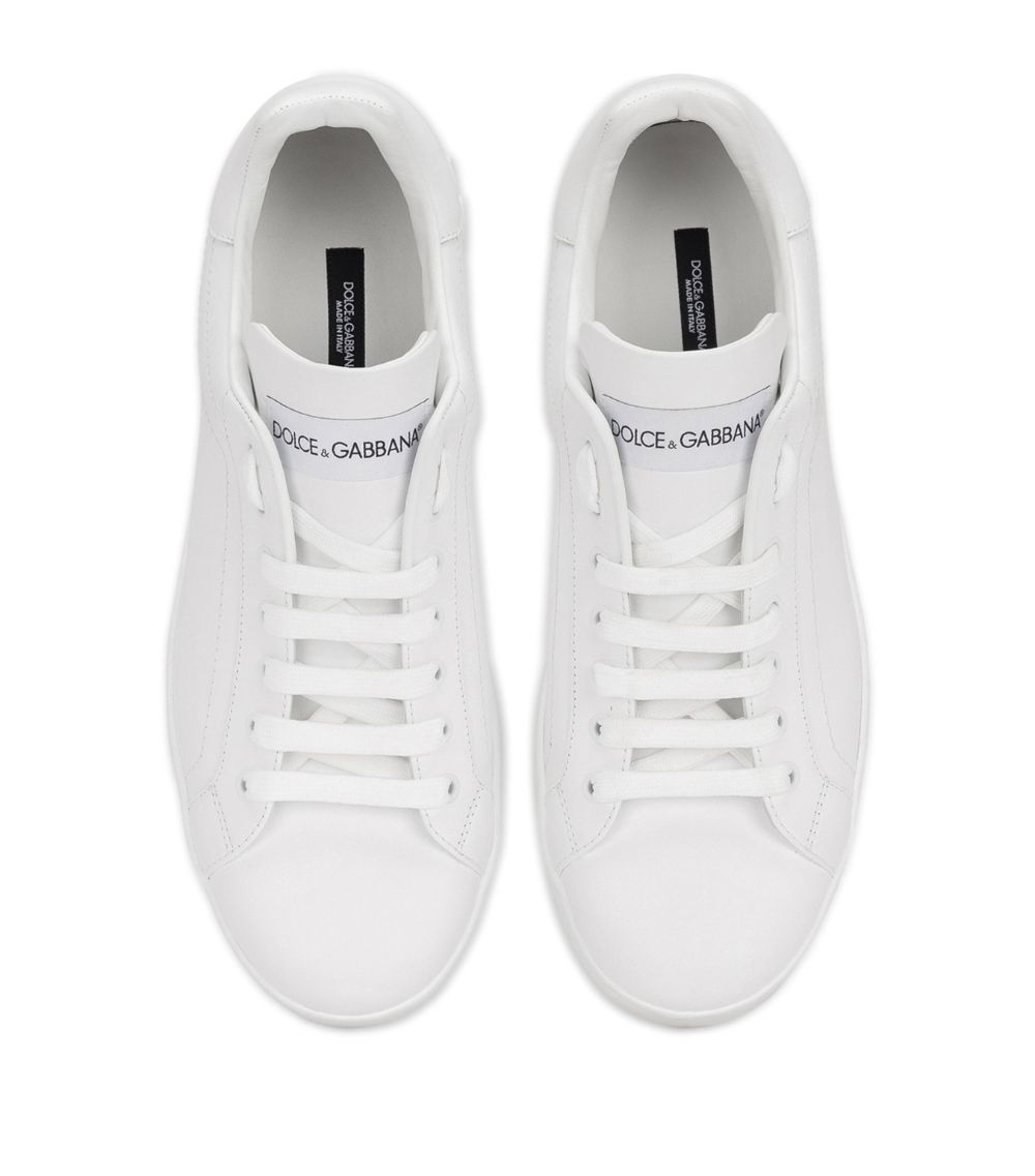 Dolce & Gabbana Dolce & Gabbana Leather Logo Sneakers