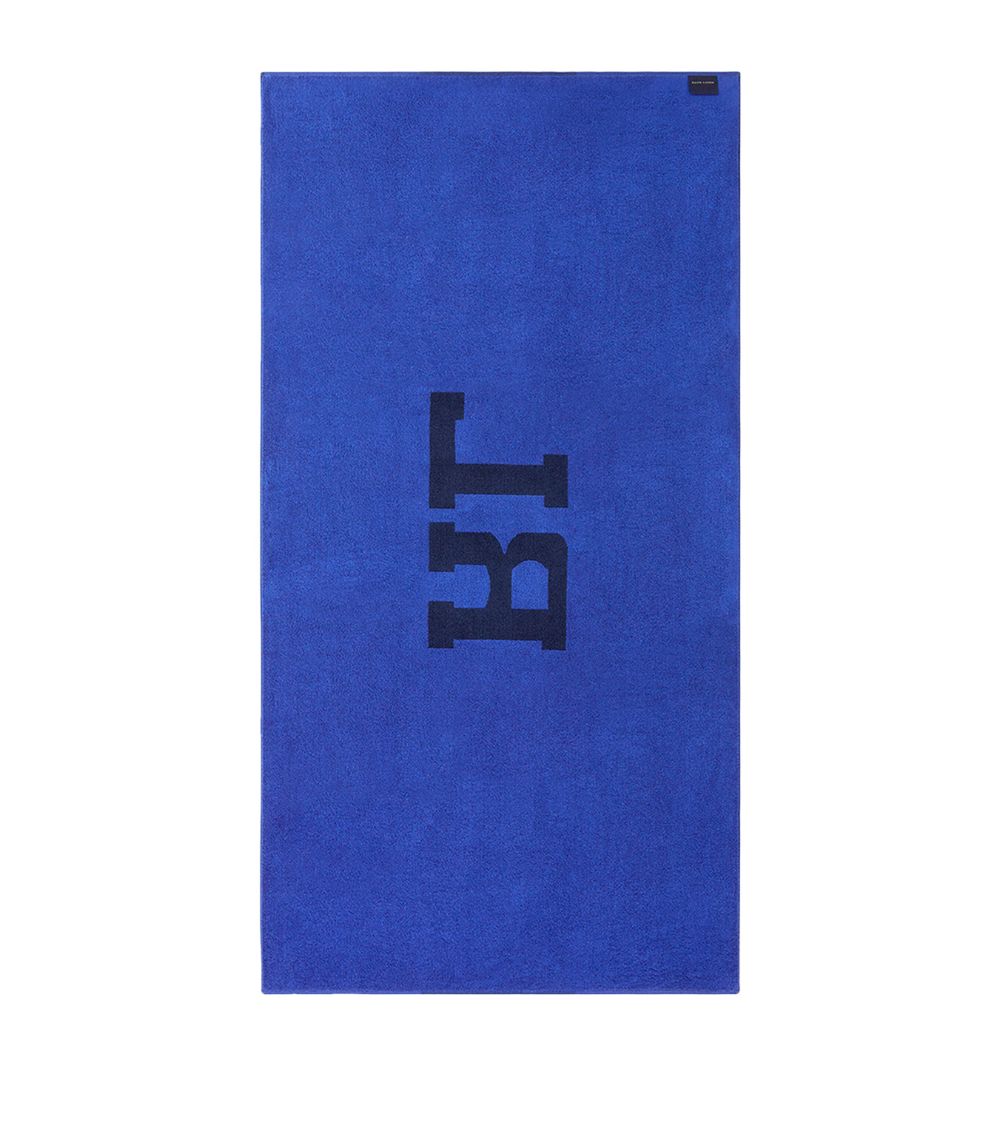 Ralph Lauren Home Ralph Lauren Home Rl Signature Beach Towel (90Cm X 170Cm)