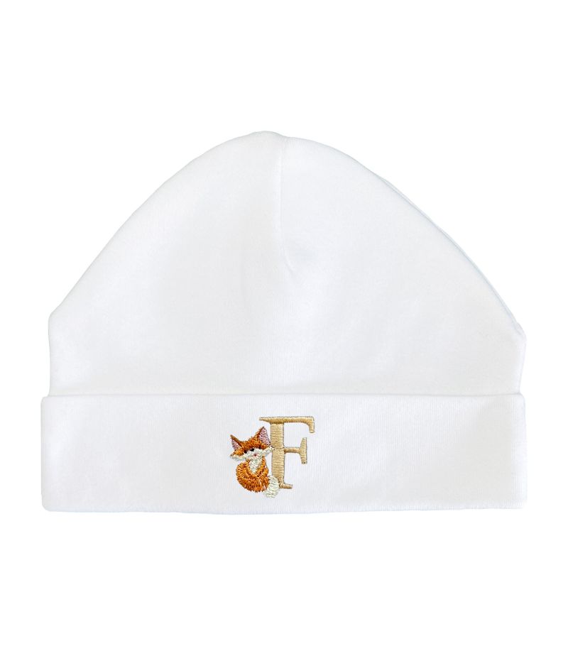 Paint My Dreams Paint My Dreams Cotton 'F' Monogram Beanie