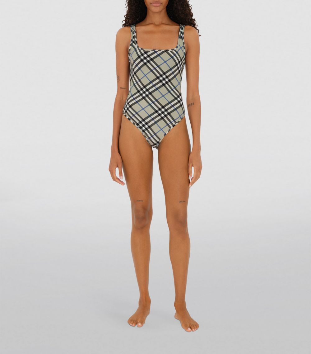 Burberry Burberry Burberry-Check Swimsuit