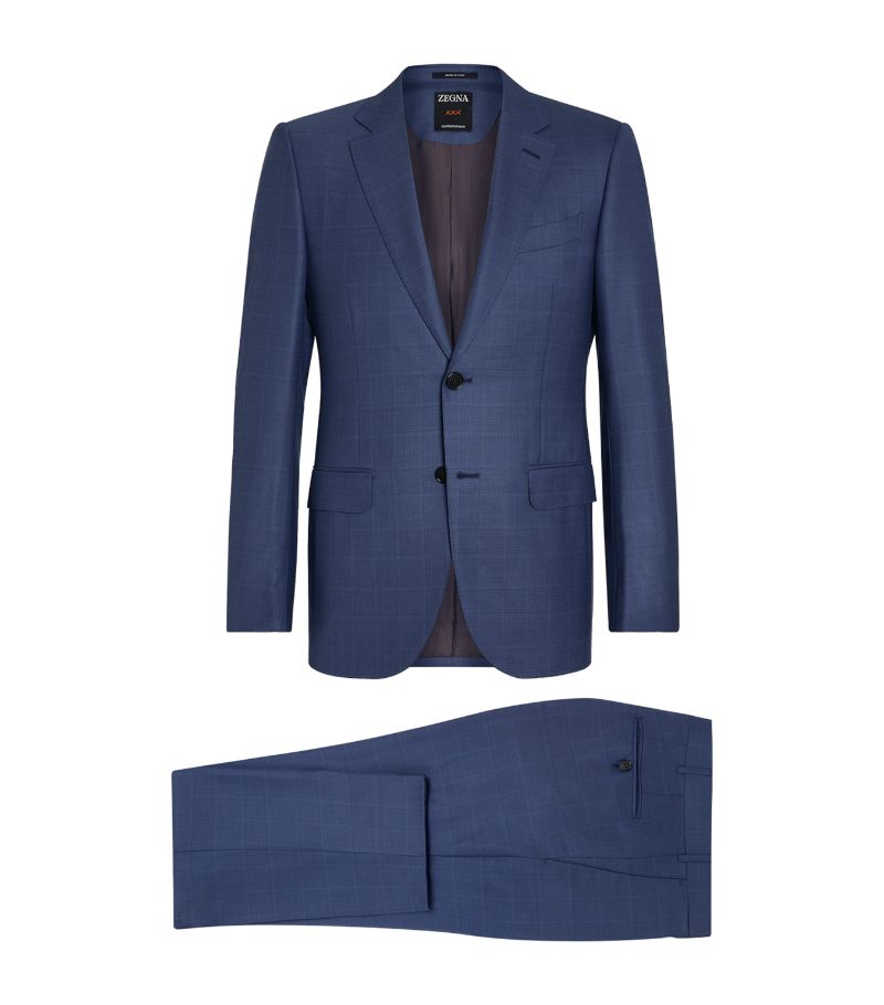 zegna Zegna Centoventimila Wool 2-Piece Suit