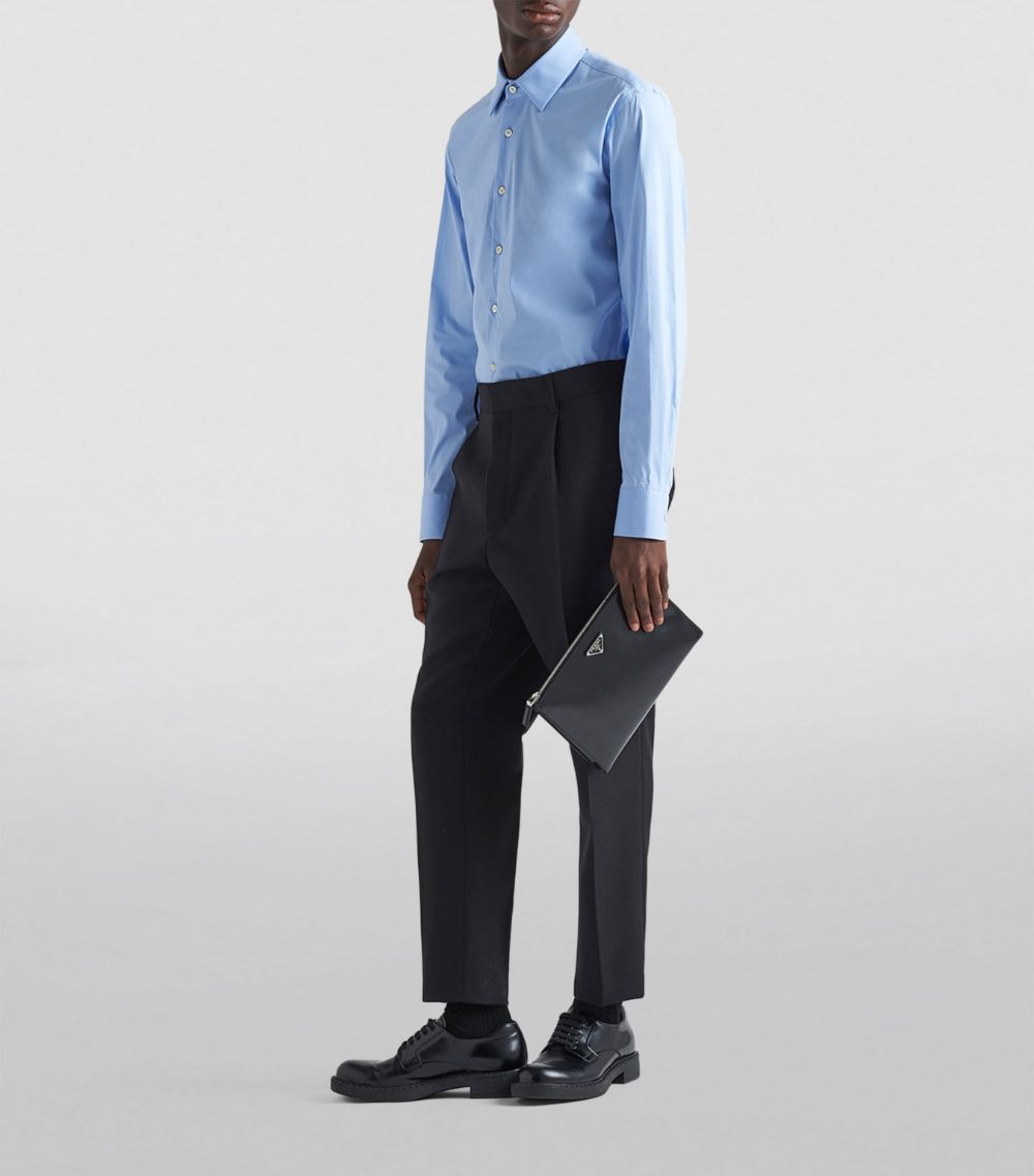 Prada Prada Stretch Cotton Shirt