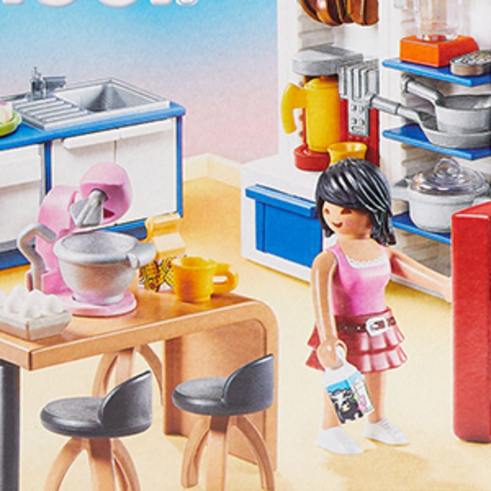 Playmobil Playmobil Dollhouse Family Kitchen