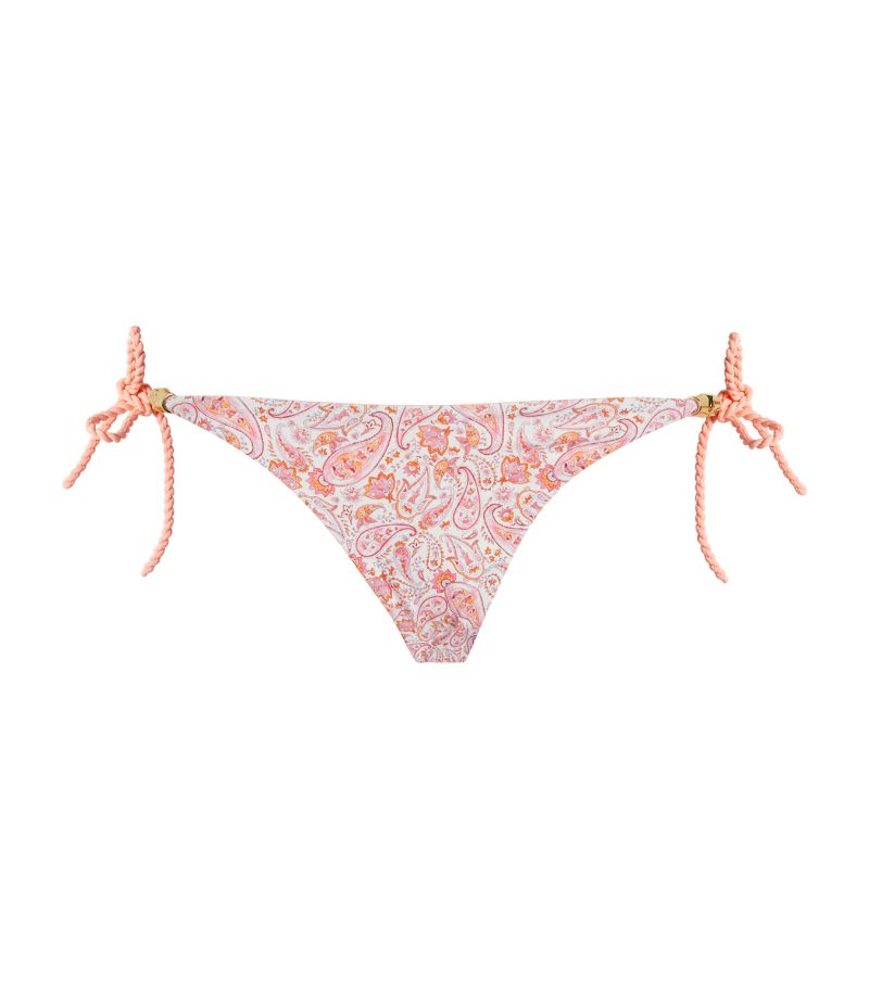 Heidi Klein Heidi Klein Reversible Muskmelon Bay Bikini Bottoms