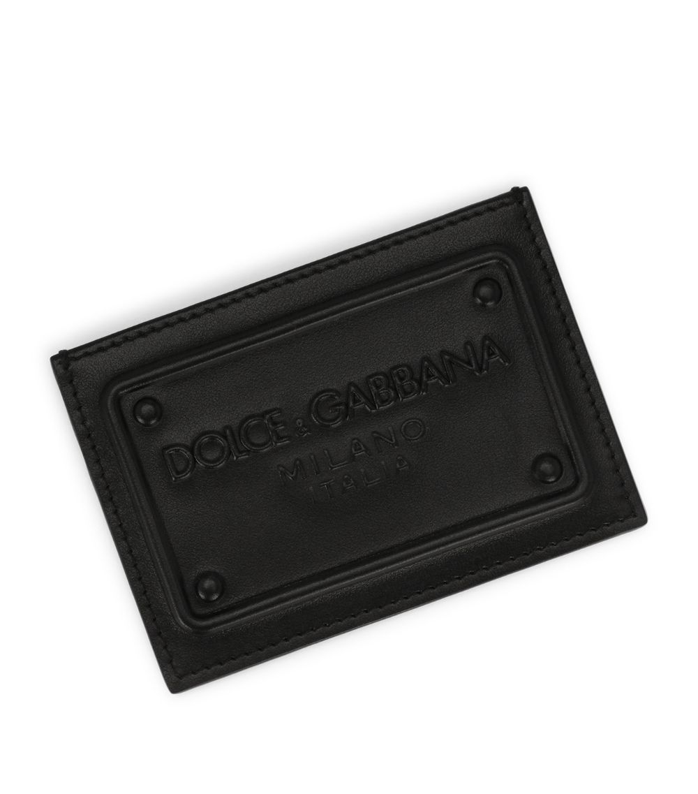 Dolce & Gabbana Dolce & Gabbana Calf Leather Card Holder