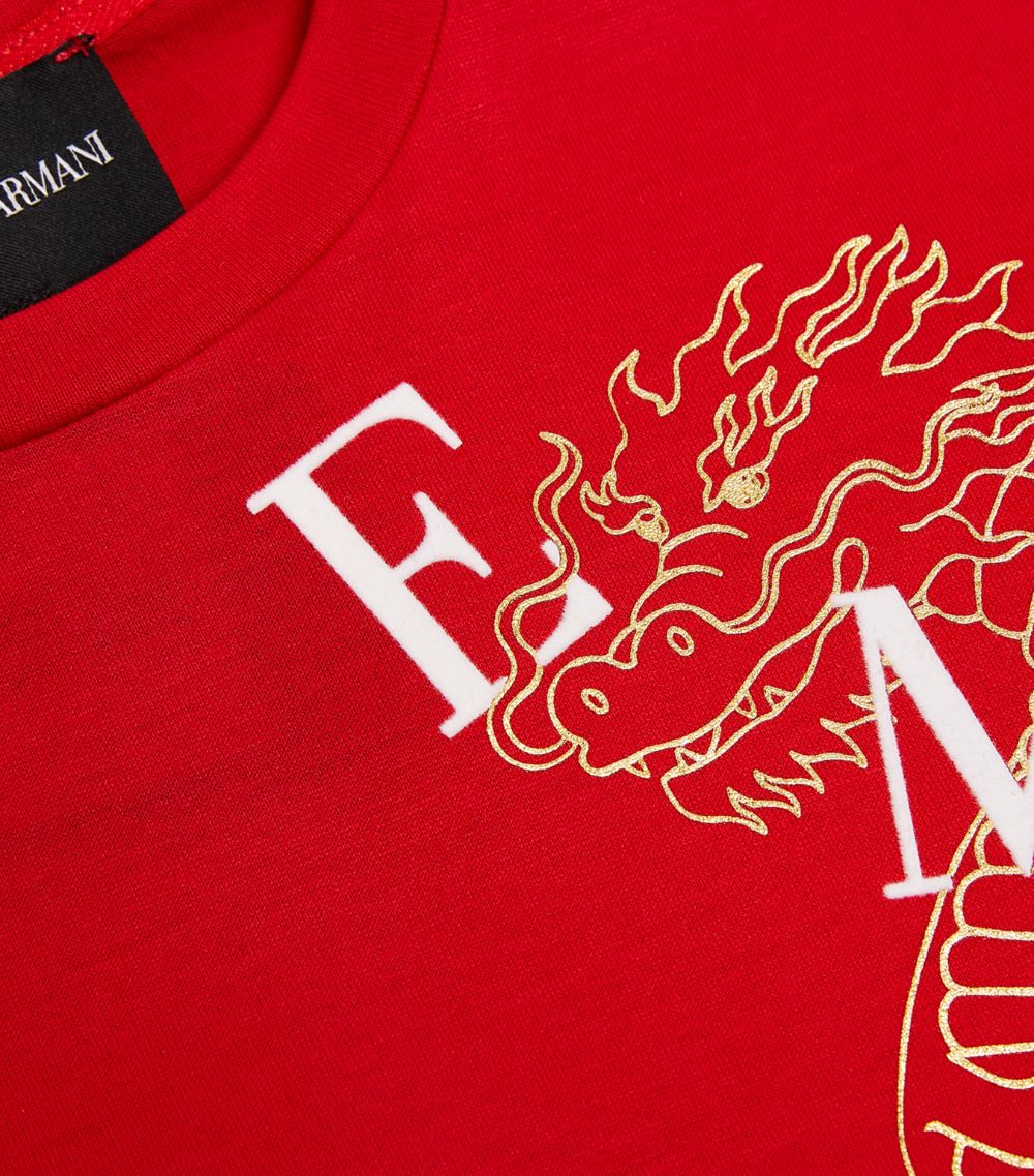 Emporio Armani Kids Emporio Armani Kids Chinese New Year T-Shirt (4-16 Years)