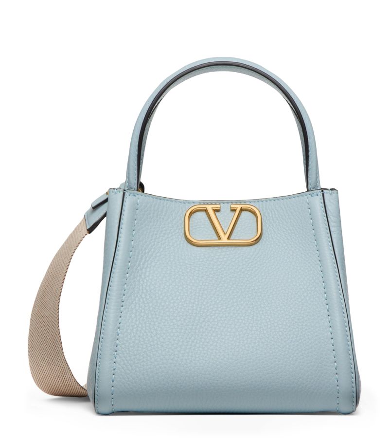 VALENTINO GARAVANI Valentino Garavani Small Leather Alltime Top-Handle Bag