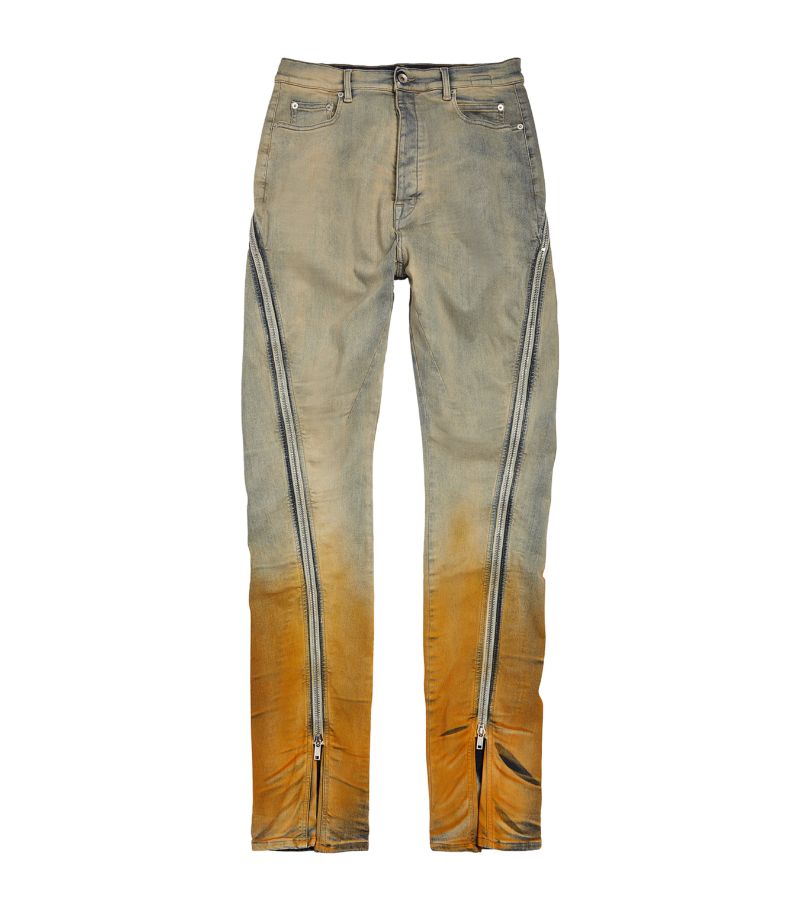 Rick Owens Rick Owens Gradient-Dye Bolan Banana Flared Jeans