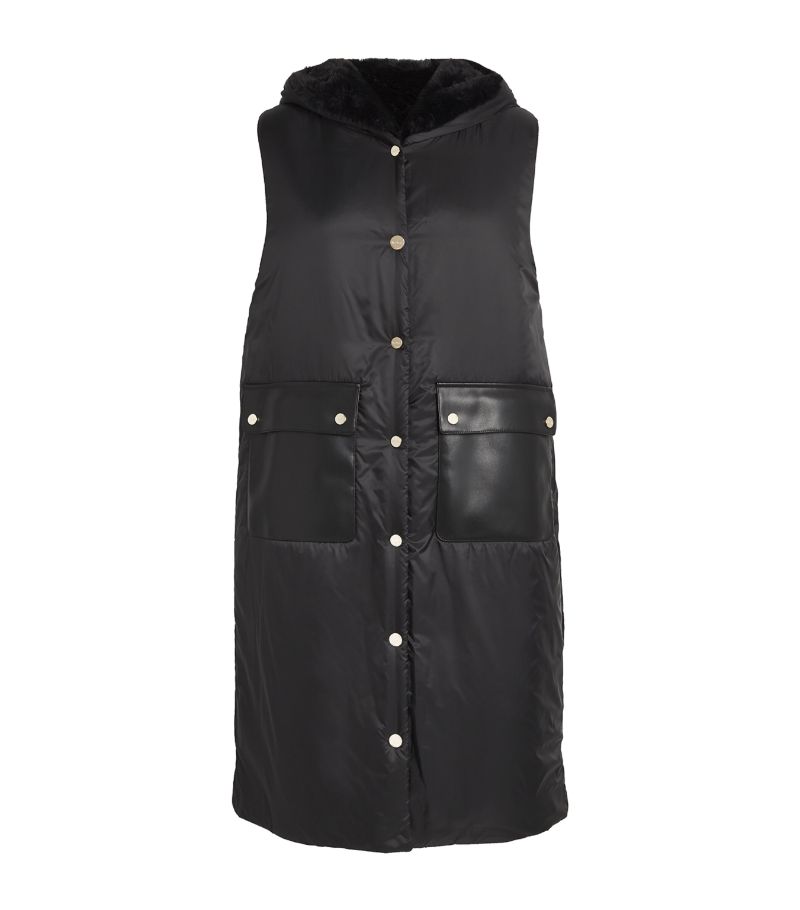 Max Mara Max Mara Long Reversible Gilet