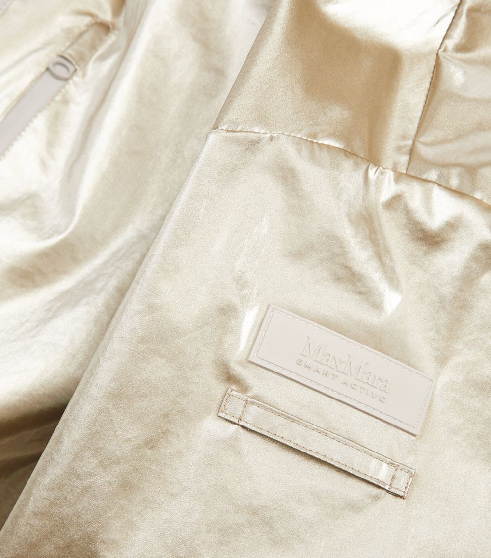 Max Mara Leisure Max Mara Leisure Metallic Didy Raincoat