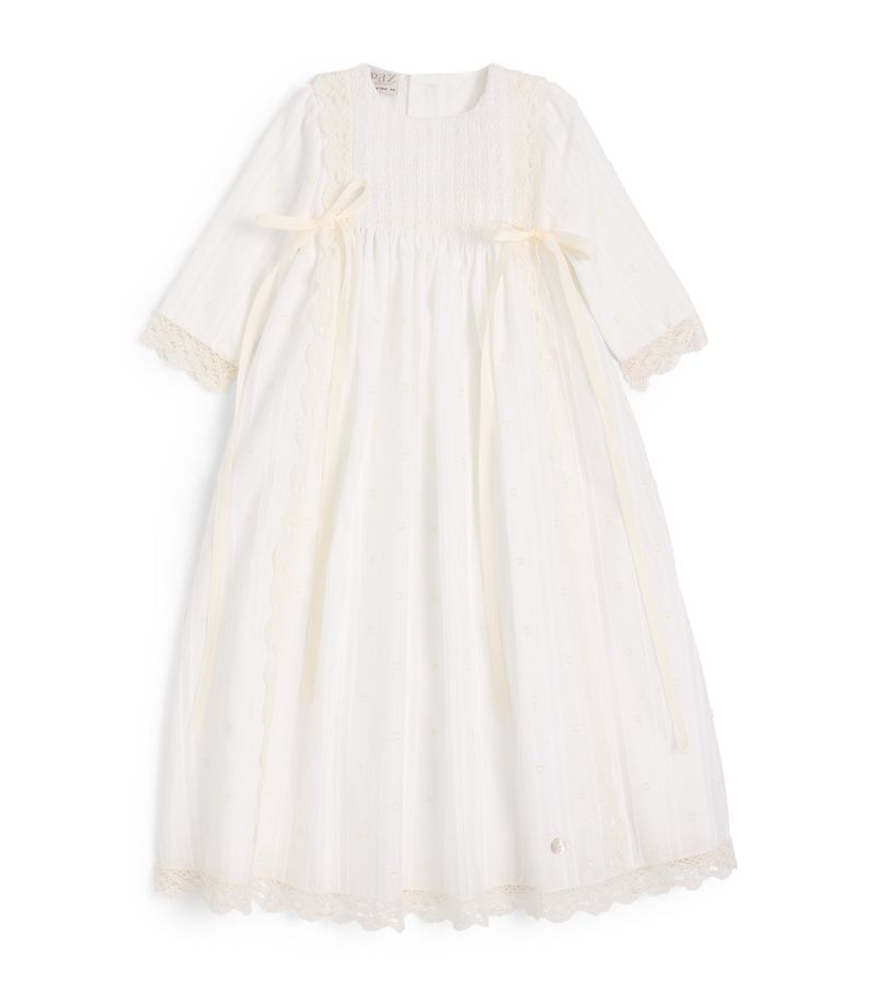 Paz Rodriguez Paz Rodriguez Smocked Ceremony Dress (1-12 Months)