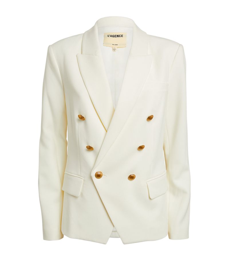 L'Agence L'Agence Double-Breasted Kenzie Blazer