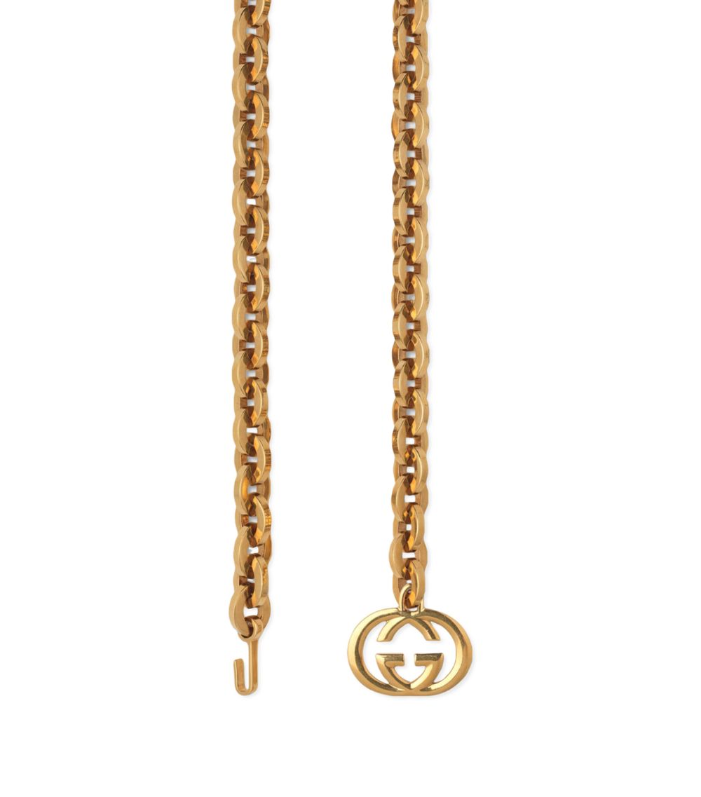 Gucci Gucci Interlocking G Chain-Link Belt