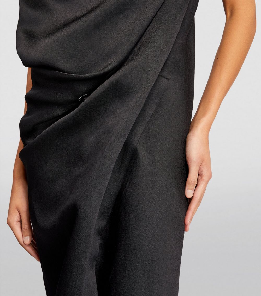 Issey Miyake Issey Miyake Enveloping Midi Dress