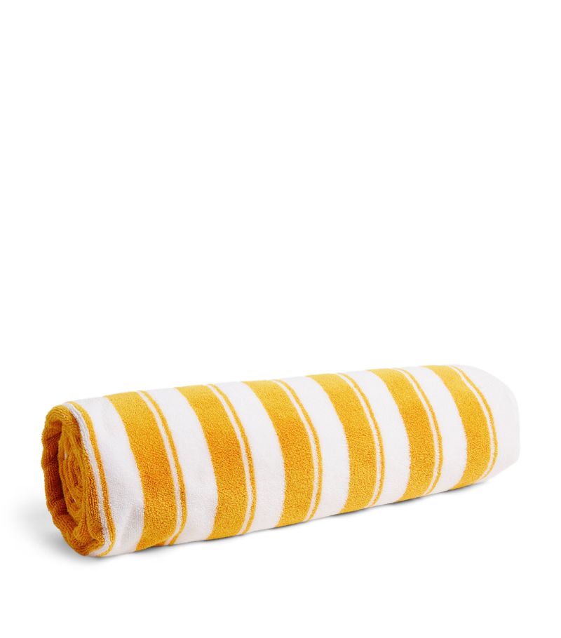 Jacquemus Jacquemus Two-Sided Striped Beach Towel