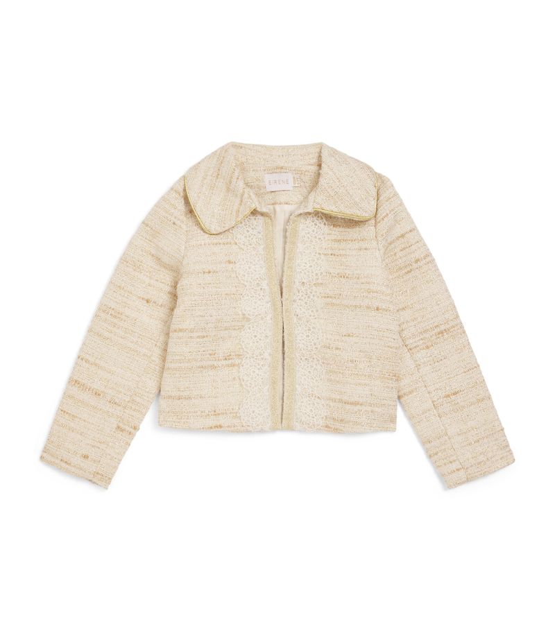 Eirene Eirene Wool-Blend Lace-Trimmed Blazer (12-15 Years)