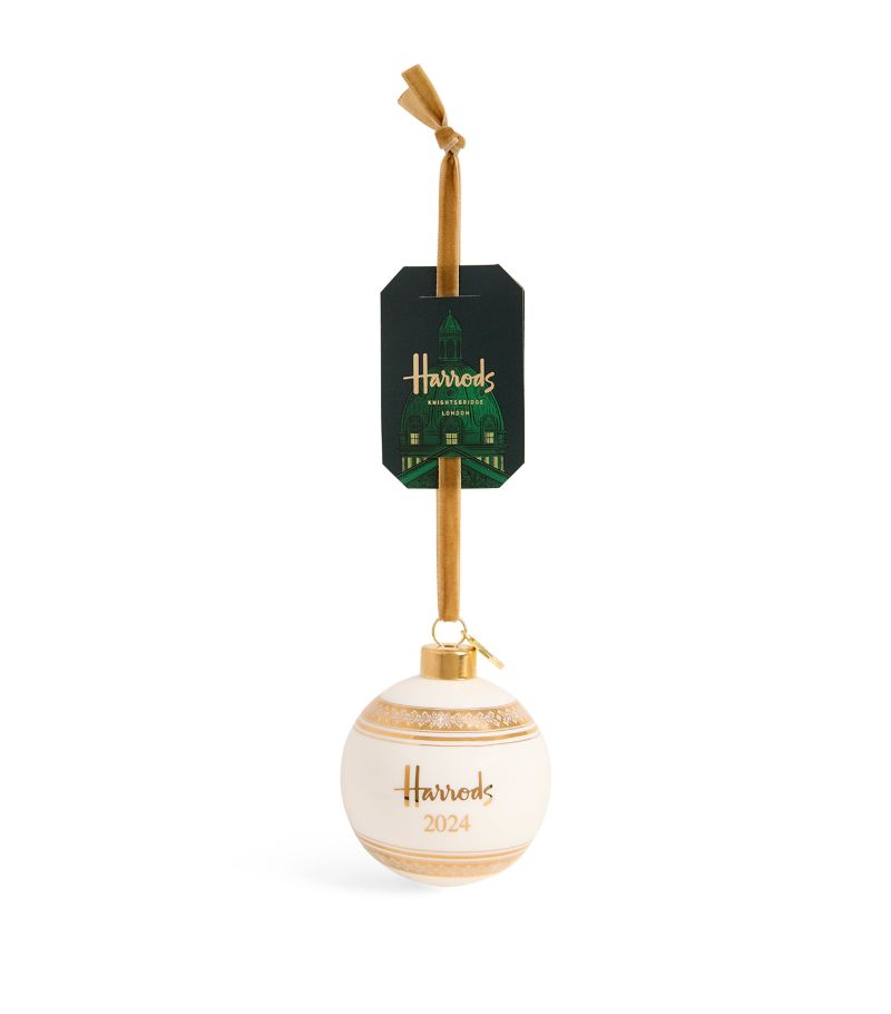 Harrods Harrods Ceramic Harrods Bauble 2024