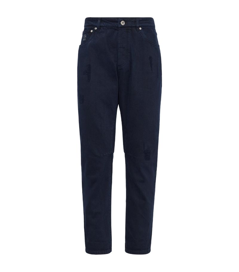 Brunello Cucinelli Brunello Cucinelli Garment-Dyed Jeans