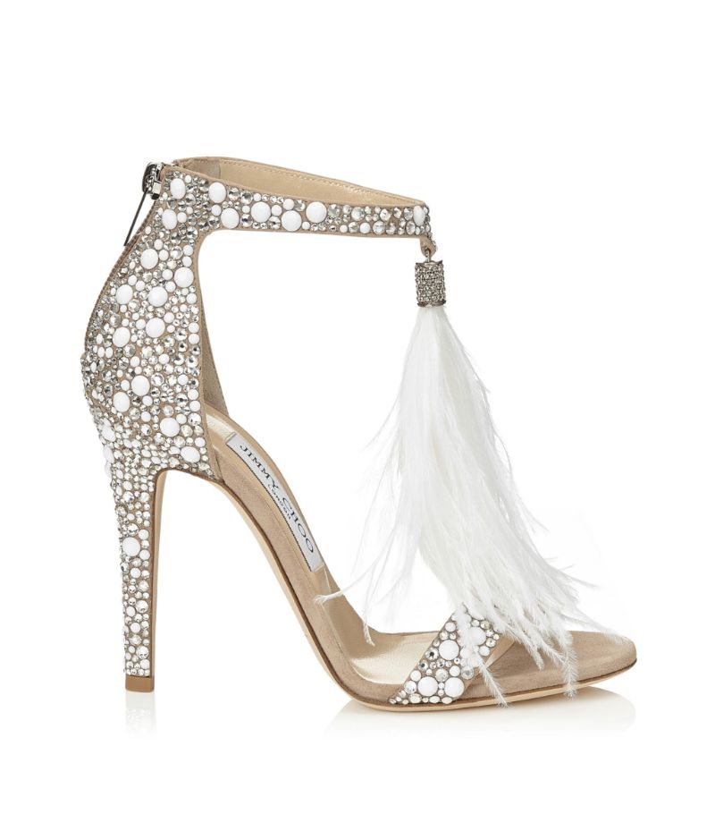 Jimmy Choo Jimmy Choo Viola 110 Crystal Sandals