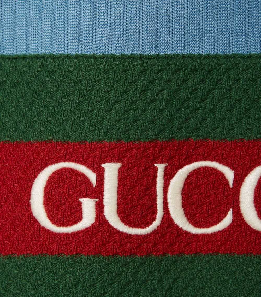 Gucci Gucci Kids Cotton Zip Jacket (4-12 Years)