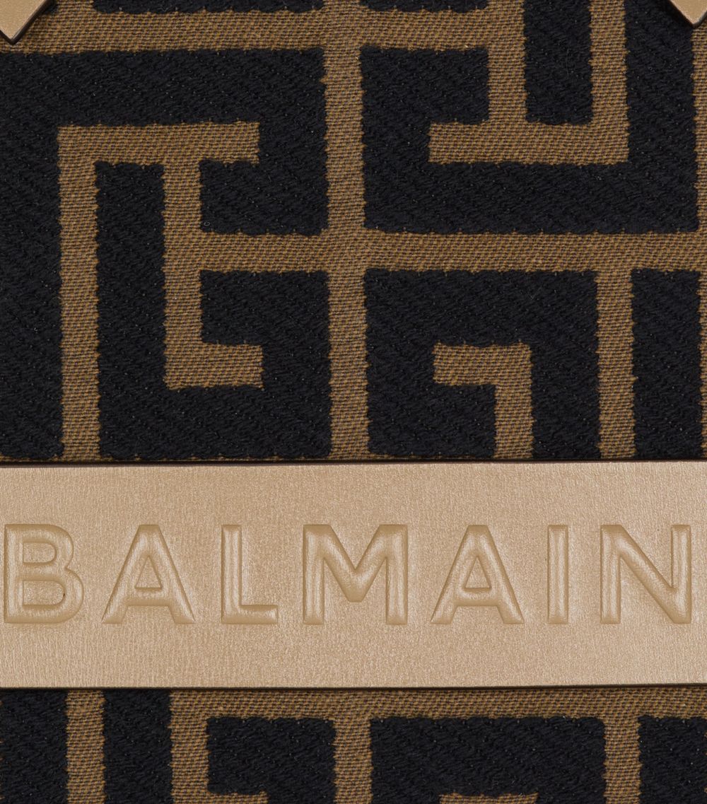 Balmain Balmain Small Monogram B-Army Tote Bag