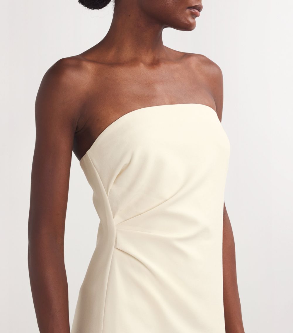 Vince Vince Draped Strapless Dress