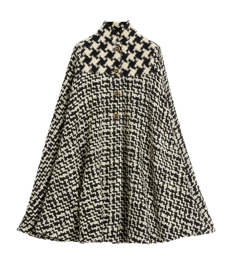 Valentino Valentino Virgin Wool-Blend Cape