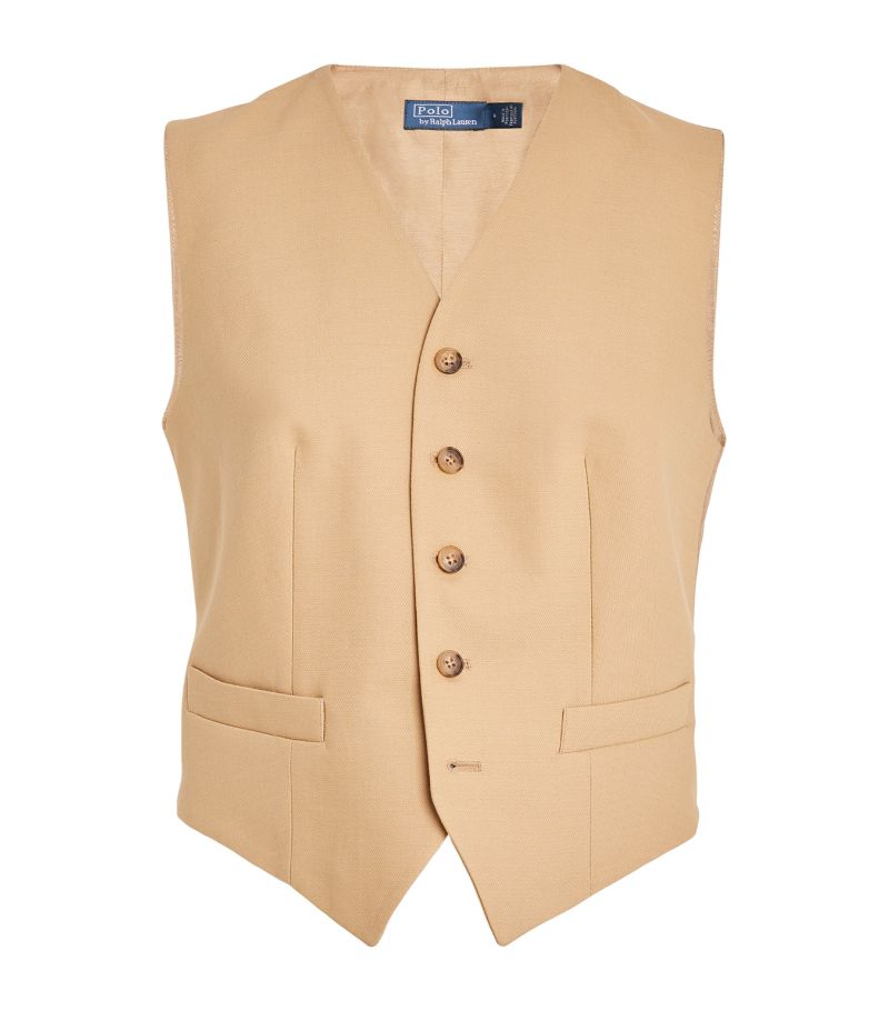 Polo Ralph Lauren Polo Ralph Lauren Wool-Cotton Waistcoat