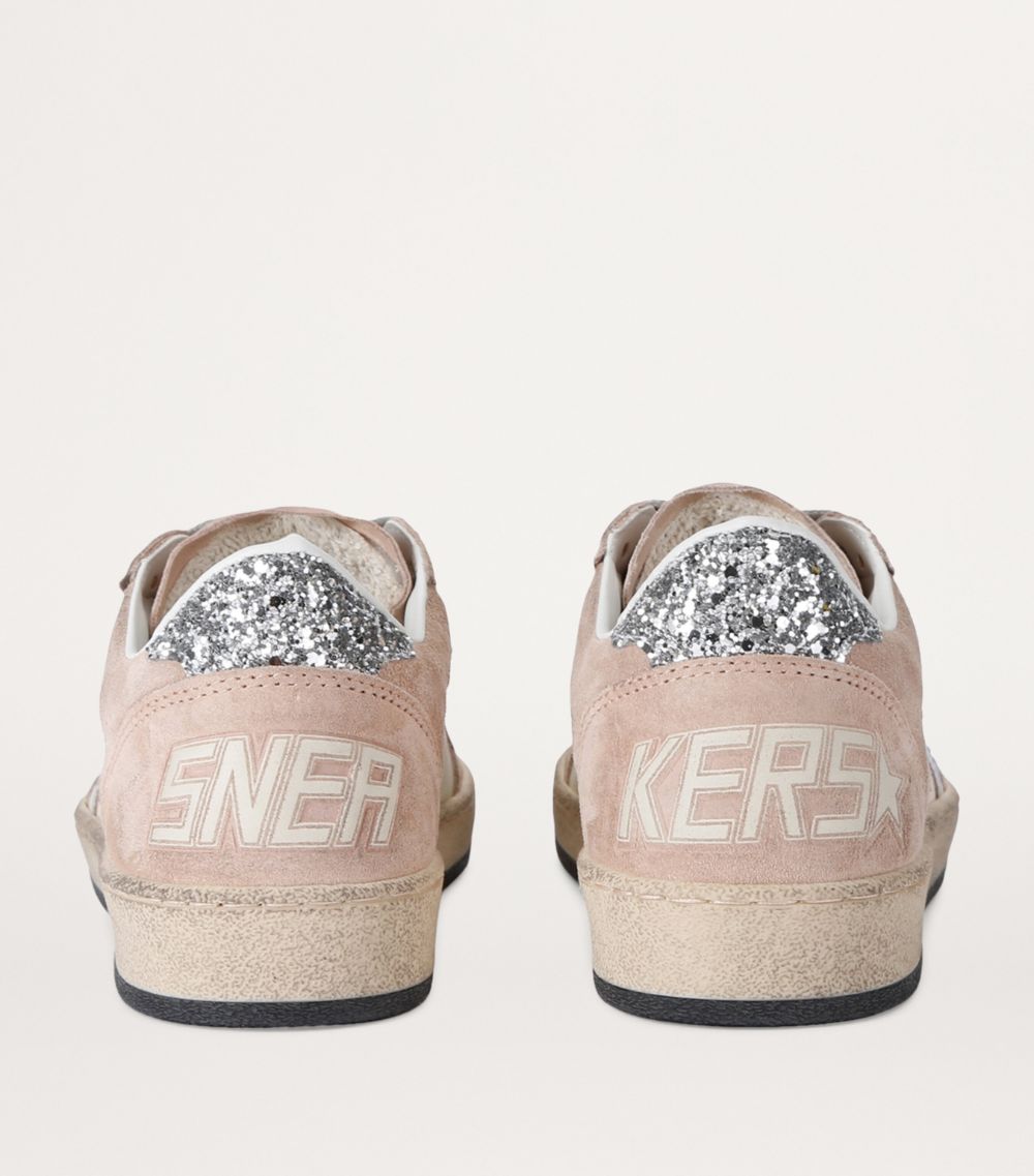 Golden Goose Golden Goose Suede Embellished Ball Star Sneakers