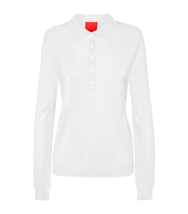 Cashmere In Love Cashmere In Love Cashmere-Silk Ellis Polo Shirt