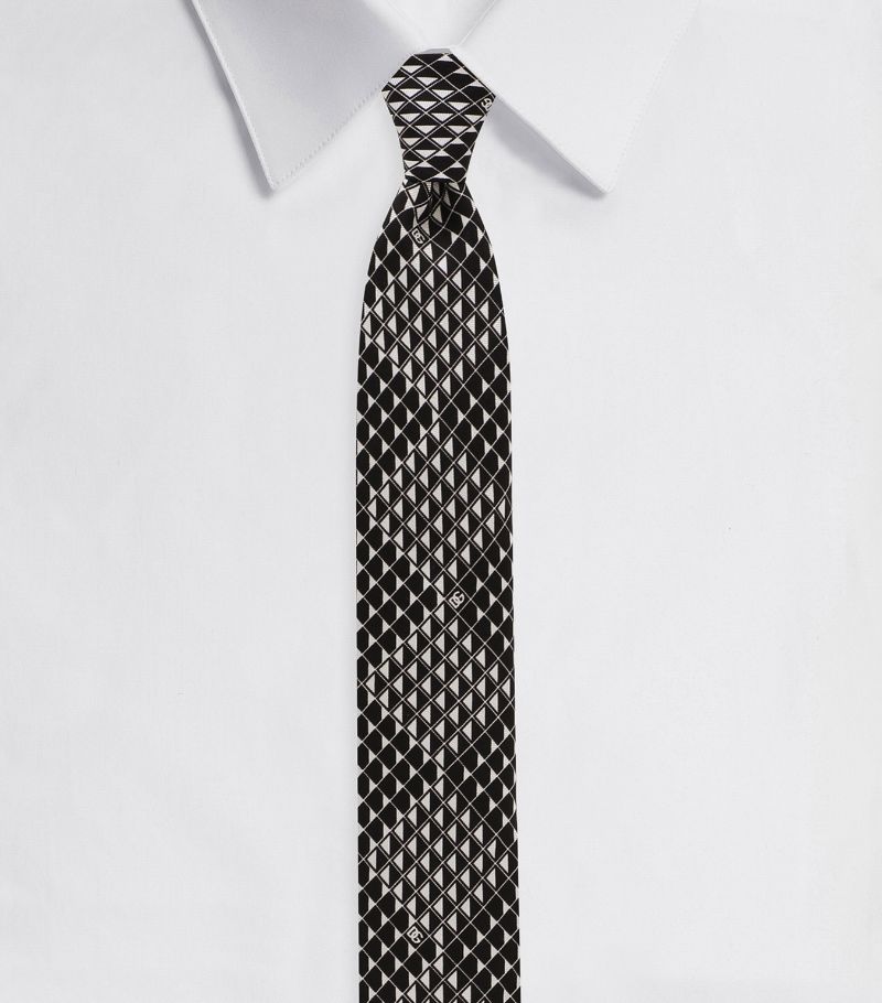 Dolce & Gabbana Dolce & Gabbana Silk Patterned Tie