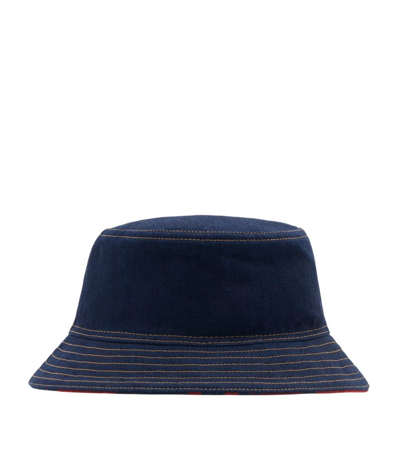 Burberry Burberry Reversible Denim Bucket Hat