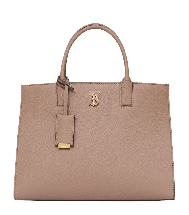 Burberry Burberry Small Leather Frances Tote Bag