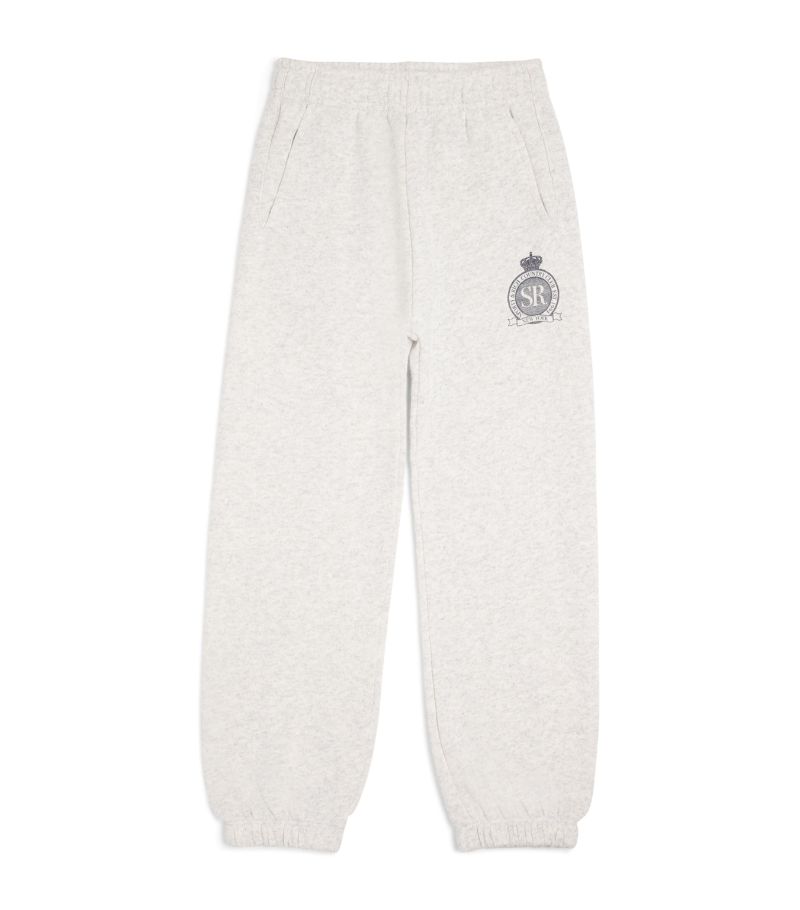 Sporty & Rich Kids Sporty & Rich Kids Cotton Royal Club Sweatpants (2-12 Years)