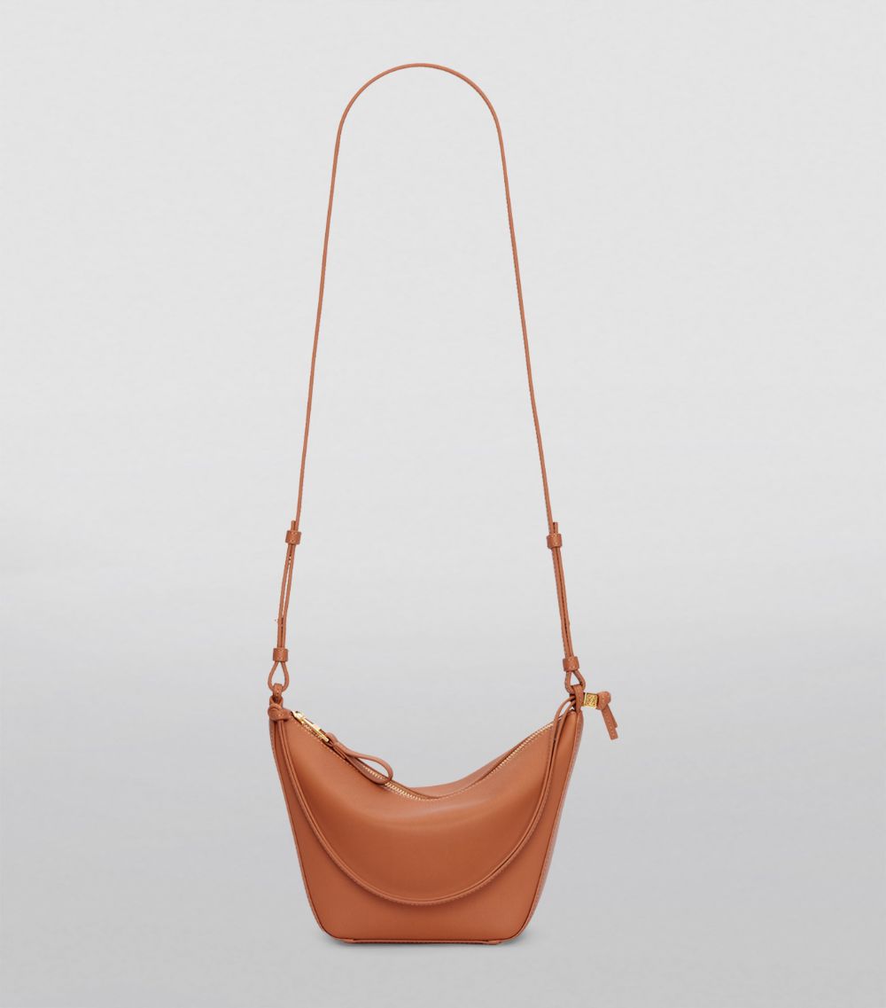 Loewe Loewe Mini Leather Hammock Shoulder Bag