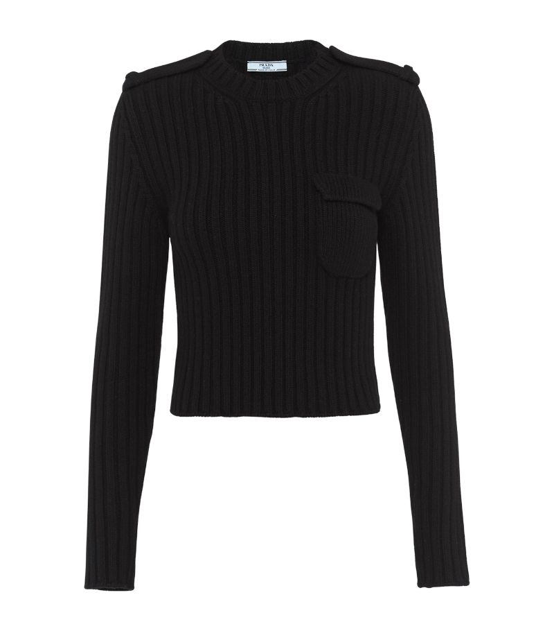 Prada Prada Wool-Cashmere Sweater