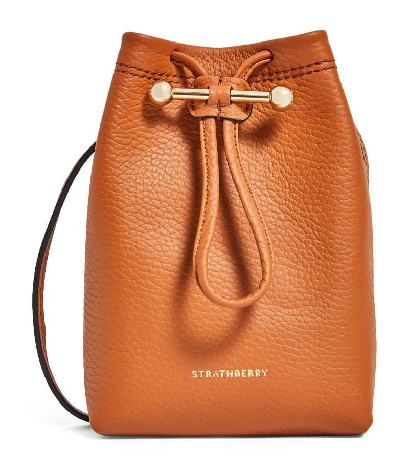 Strathberry Strathberry Small Leather Lana Osette Bucket Bag