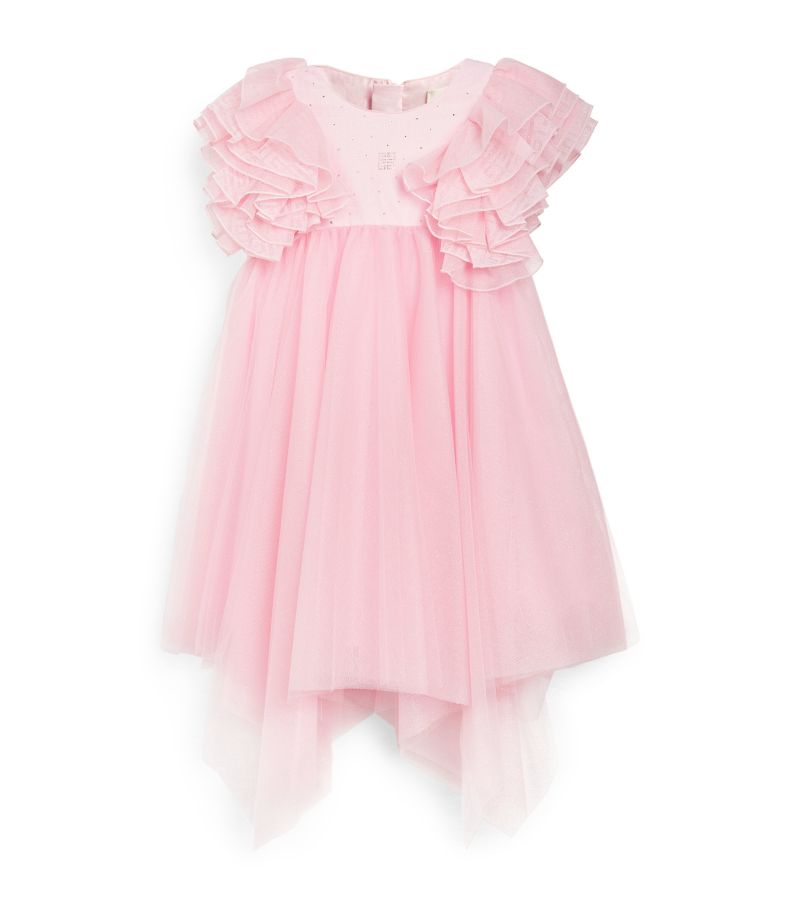 Givenchy Givenchy Kids Tulle Puff-Sleeve Dress (4-12 Years)