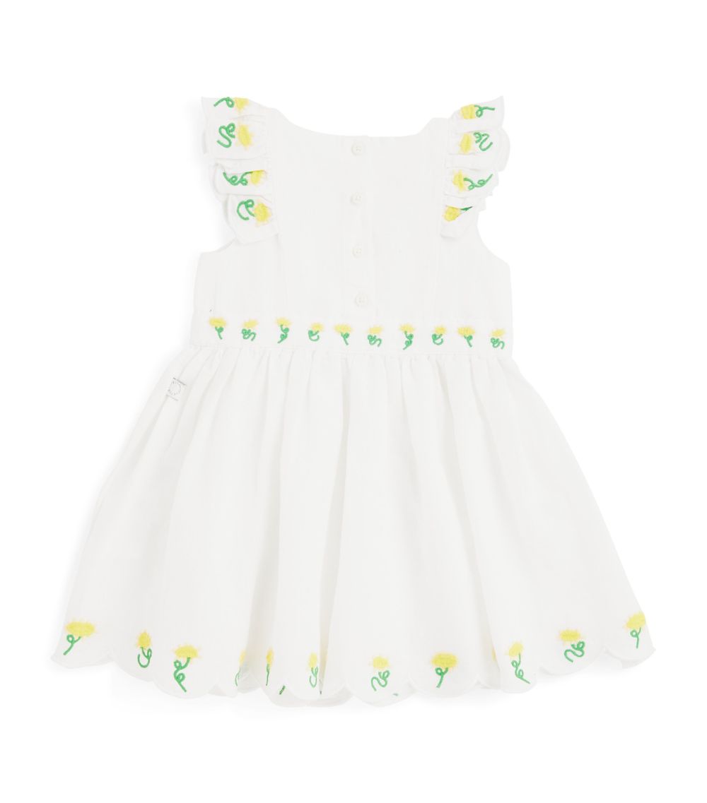 Stella McCartney Kids Stella Mccartney Kids Floral-Embroidered Dress (6-36 Months)