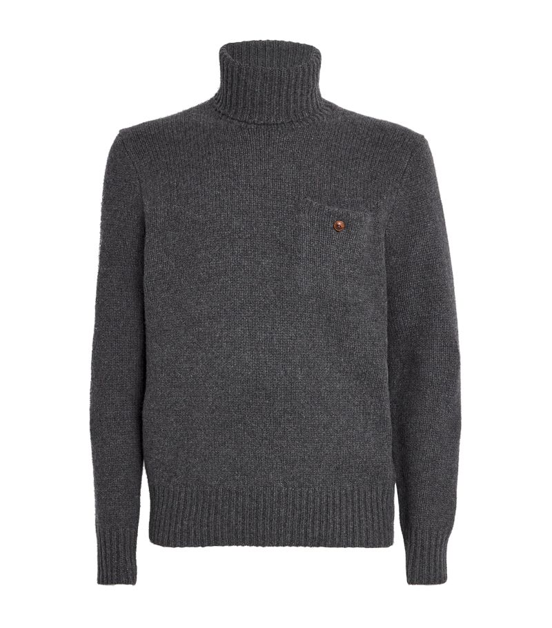 Polo Ralph Lauren Polo Ralph Lauren Wool-Cashmere Rollneck Sweater