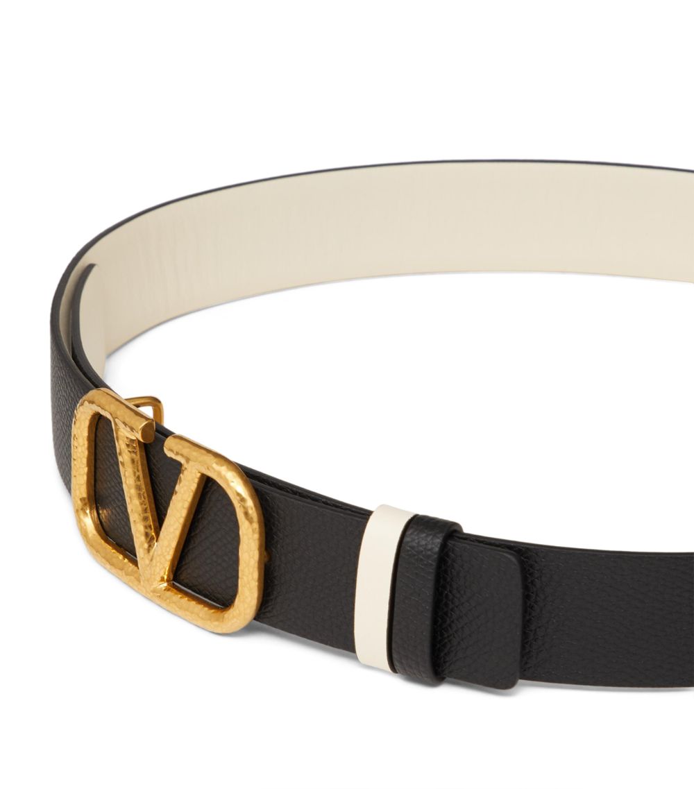 VALENTINO GARAVANI Valentino Garavani Reversible Vlogo Signature Belt