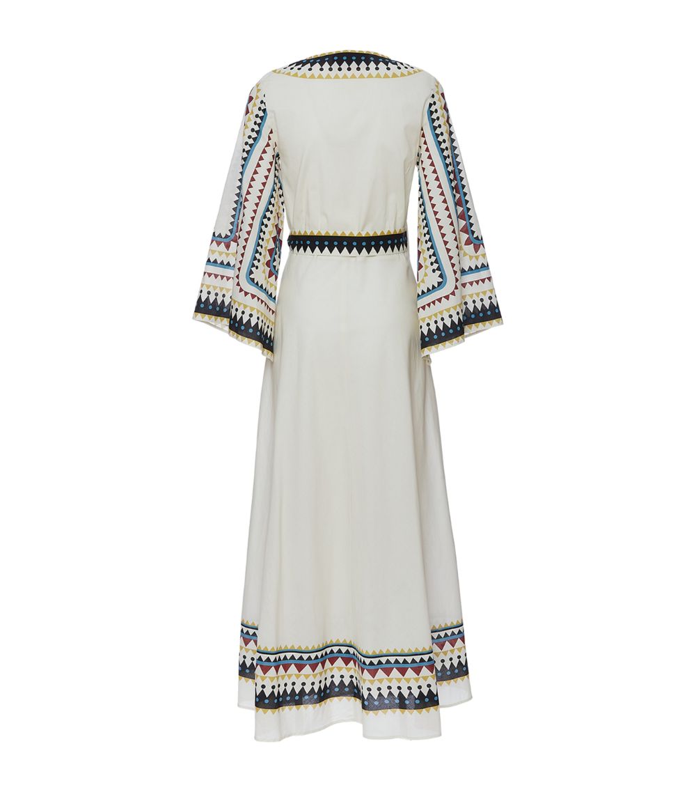 La Doublej La Doublej Cotton Wrap Maxi Dress