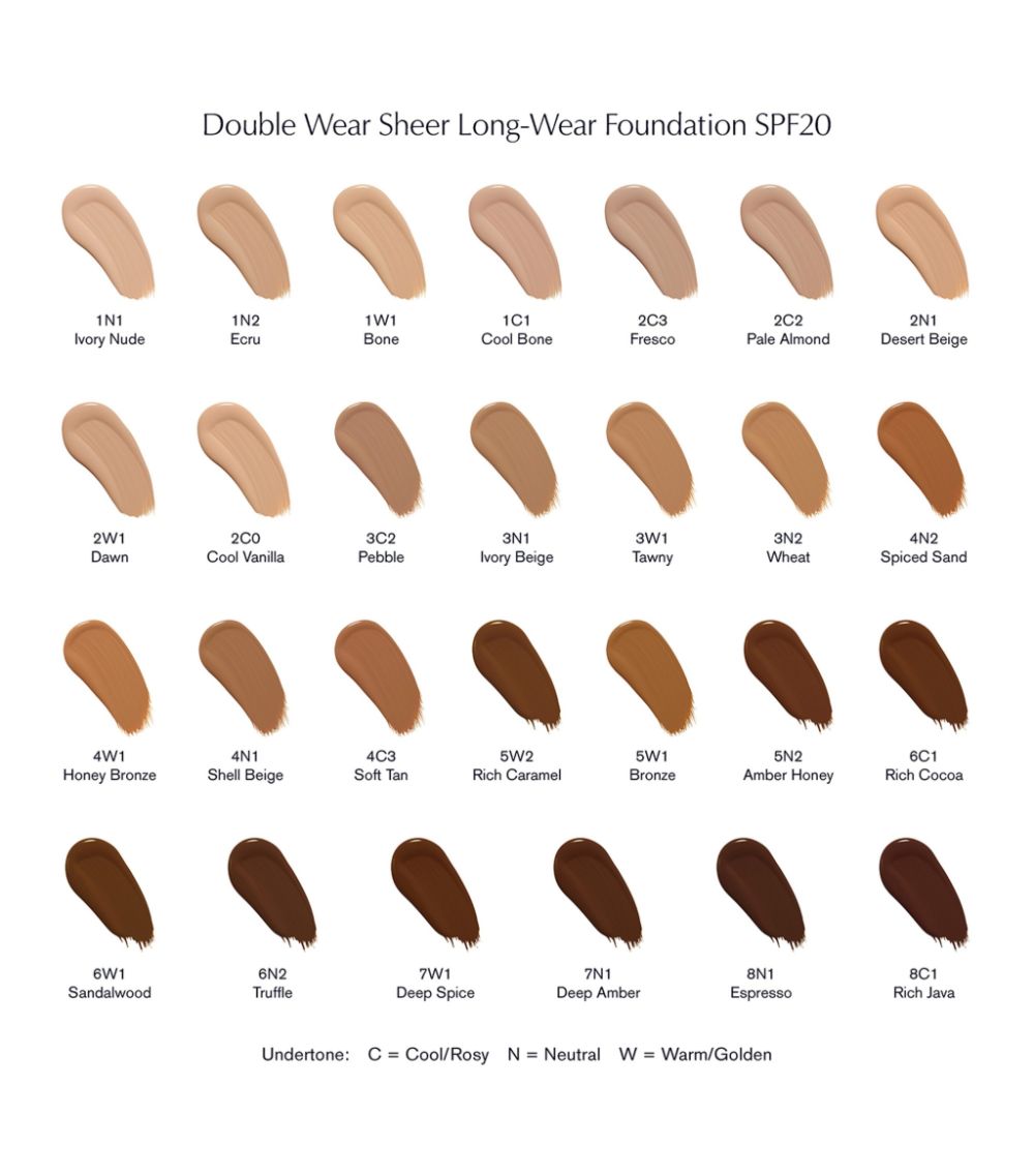 Estée Lauder Estée Lauder Double Wear Sheer Long-Wear Foundation SPF20 (30ml)