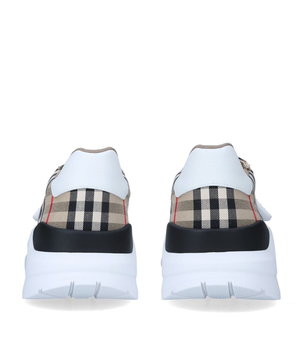 Burberry Burberry Check Regis Sneakers