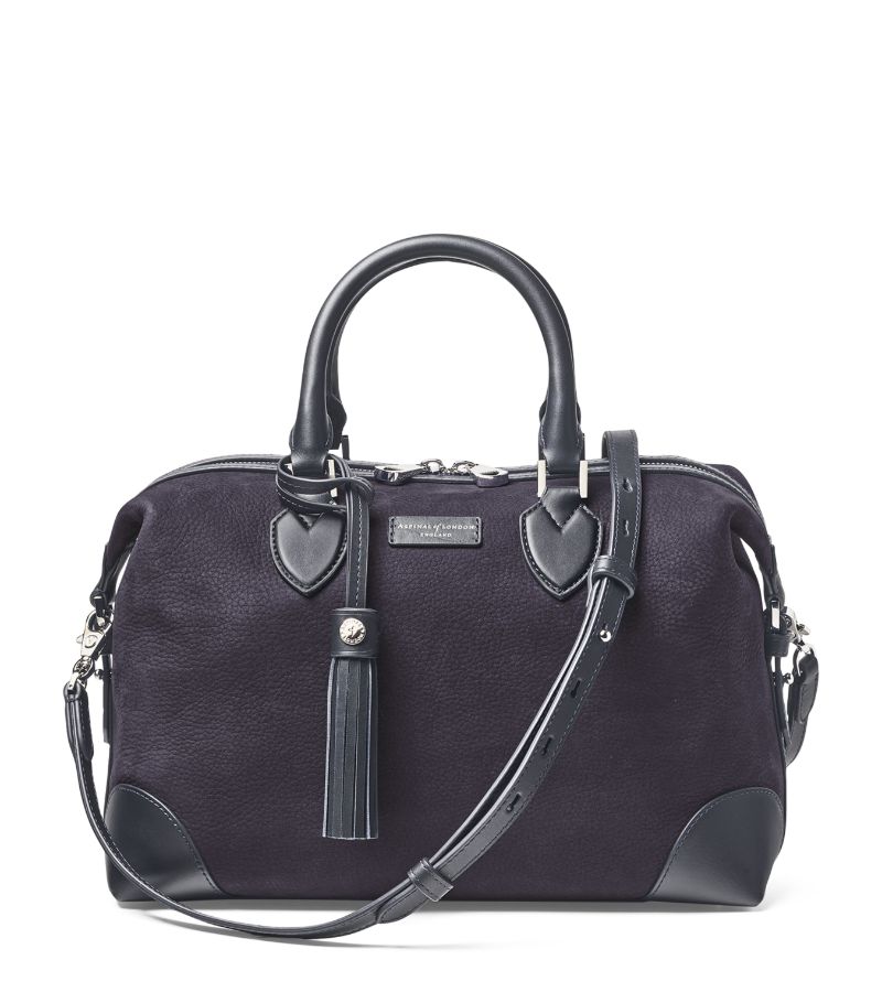  Aspinal Of London Small Leather Bowling Bag