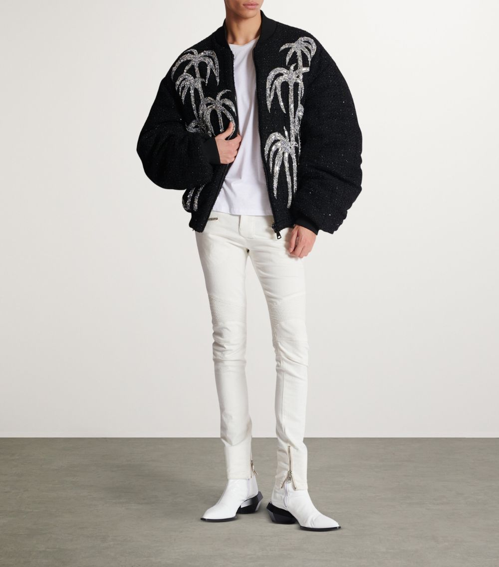 Balmain Balmain Biker Skinny Jeans