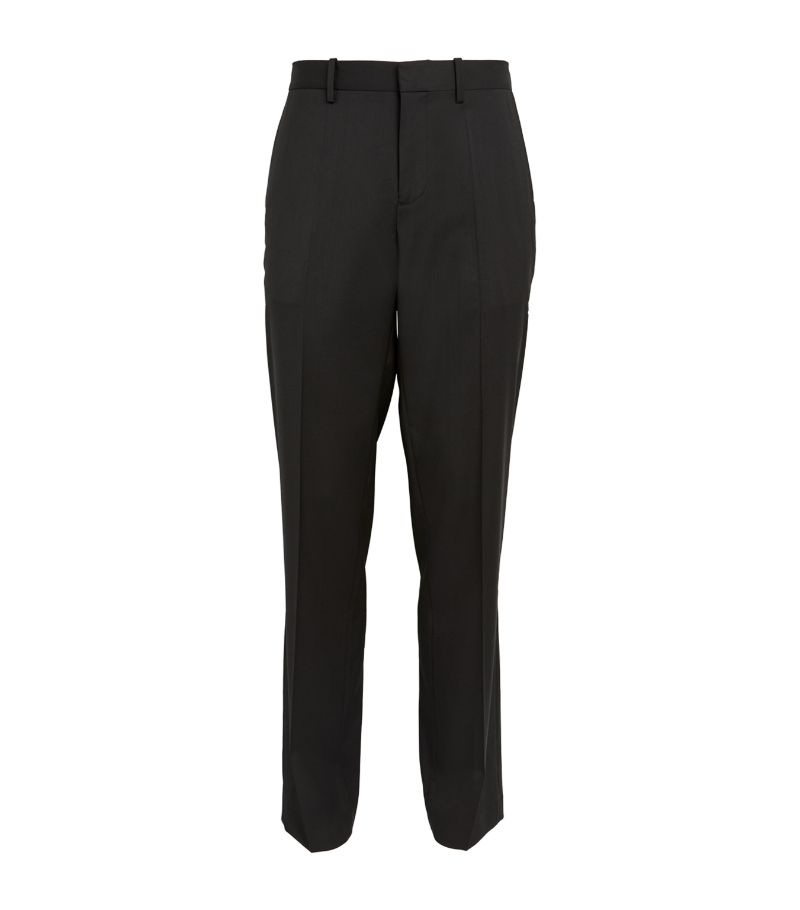 Helmut Lang Helmut Lang Wool Straight Tailored Trousers